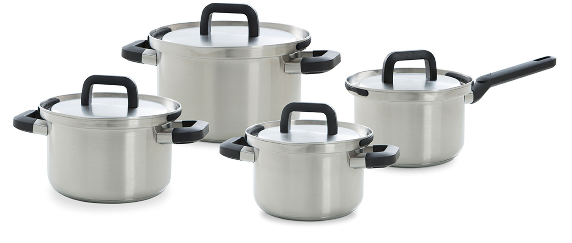 Pannenset 8-delig BK Flow Cool RVS