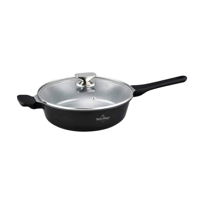 hapjes pan 28 cm marmeren coating