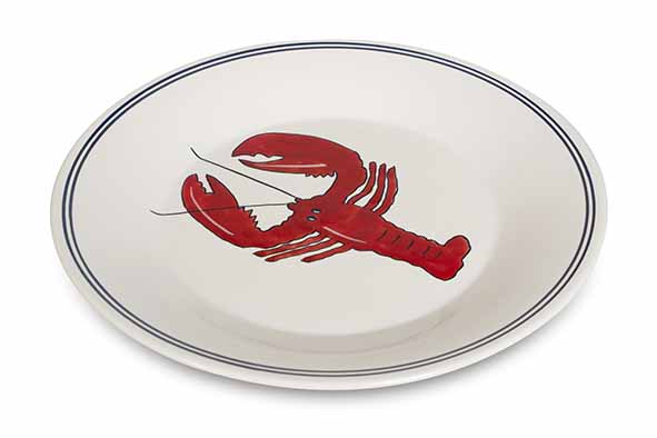 Bord 27,5 cm kreeft Dishes & Deco