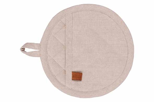 Pannenlap rond Cr&egrave;me 