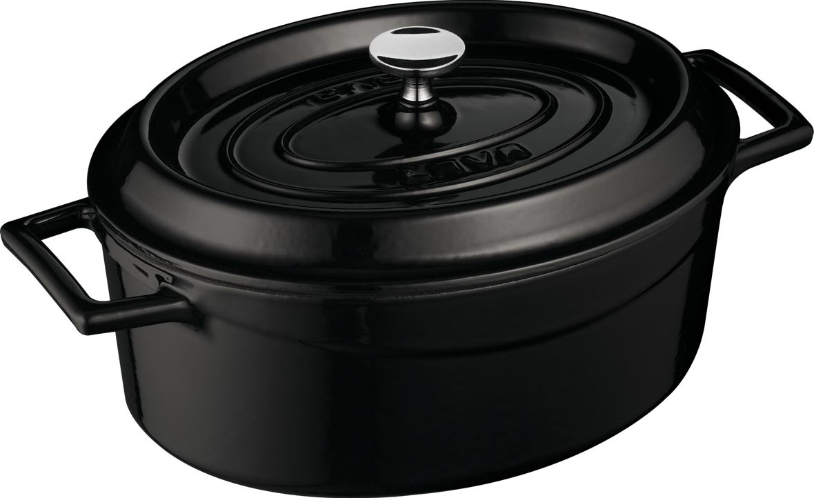 Stoffig stem paneel Braadpan gietijzer ovaal 29 cm 4,8 liter Lava Cooking | Gietijzer pannen voor het leven! - Kookwinkel Kitchen&More Stoffig stem paneel Braadpan gietijzer ovaal 29 cm 4,8 liter Lava Cooking | Gietijzer pannen voor het leven! - Kookwinkel Kitchen&More