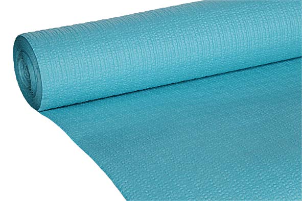 Tafelkleed papier turquoise&nbsp;op rol Cosy&Trendy