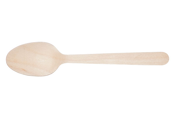 Houten lepel 20 stuks