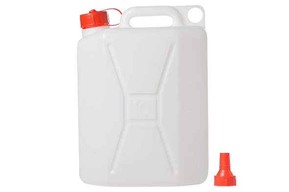 Jerrycan wit 10L voedselgeschikt