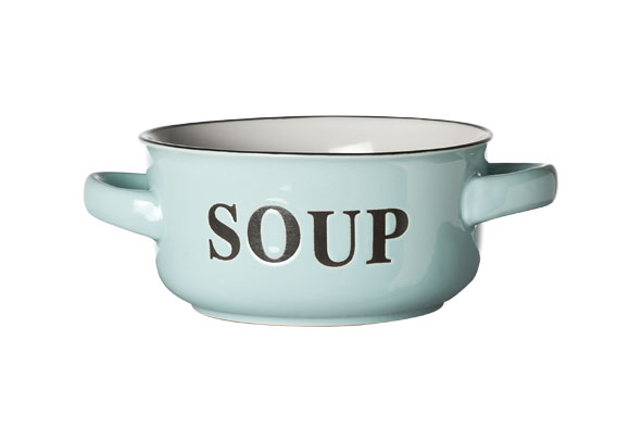 Soepkom met oren lichtblauw Cosy&Trendy
