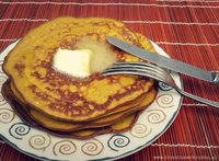 Appel- pompoenpannenkoekjes {graanvrij en dus ook glutenvrij} Appel- pompoenpannenkoekjes {graanvrij en dus ook glutenvrij}