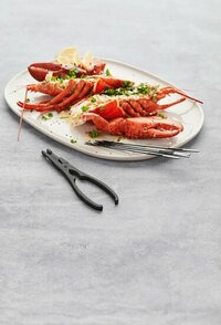 Visbestek en zeevruchtenaccessoires: elegant genieten van visgerechten