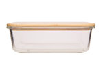 Voorraaddoos met bamboo deksel 22 cm 