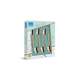 Amefa Koffielepeltjes Felicity 6 stuks Champagne