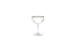 Champagne coupe 35 cl Elegance gouden rand