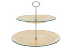 Etagere glas goud