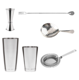 Cocktailbox Bar Professional 80 cl Zilver