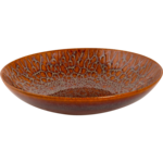Diep bord 22 cm Palmer Magmatic bruin