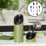 Keukentoolset Sillies Tube Groen 8-delig