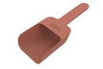 Pellets schep Melfa 21,5 cm lengte terracotta