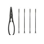 Kreeftenset 5-delig Zwart