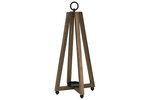 Lantaarn 47 cm Rustic Hout