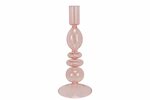 Kandelaar Roze 8,5 x 8,5 x 21 cm Glas