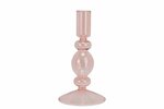 Kandelaar Roze 8,5 x 8,5 x 16 cm Glas