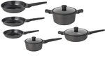 Pannenset Ceramic Deluxe Sola 9-delig