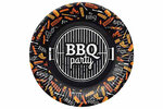 Bord karton 23 cm BBQ Party set van 8 PAW