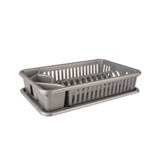 Afdruiprek met onderschaal grijs