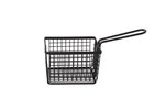 Frietmandje zwart 10 x 12 x 8,5cm