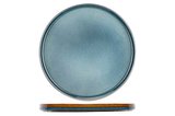 Plat bord Quintana blauw