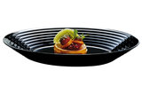 Diep bord 23,5 cm Harena Black