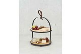 Etagere 20,5 x 26 cm bamboe 