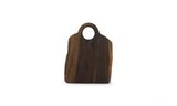 Serveerplank hout 26,5 cm x 20 cm zwart Chop