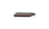 Serveerplank hout 26,5 cm x 20 cm zwart Chop