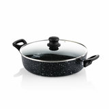 Hapjespan 28 cm Black Marble Westinghouse