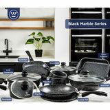 Hapjespan 28 cm Black Marble Westinghouse