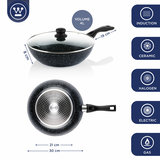 Wokpan 30 cm Black Marble Westinghouse