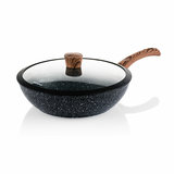 Wokpan 30 cm Black Marble Wood Westinghouse