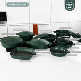 Grillpan 28 cm Groen Performance Series Inductie Westinghouse