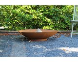 Vuurschaal 2L Home and Garden roest 90cm met onderstel