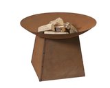 Vuurschaal 2L Home and Garden roest 90cm met onderstel