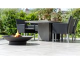 Vuurschaal 2L Home and Garden zwart 90cm met onderstel