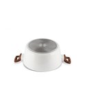 Pannenset Luxe 6-Delig Wit-Bruin Edënbërg White Line