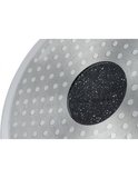 Kookpan Keramische Coating 20 cm Zwart-Zilver Edënbërg Stonetec Line