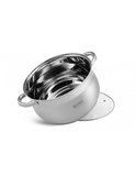 Kookpan RVS 22 cm 5,1 Liter Zilver Edënbërg Classic Line