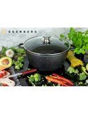 Kookpan Keramische Coating 28 cm Zwart Edënbërg Stonetec Line
