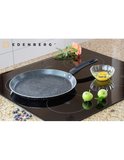 Pannenkoekenpan Keramische Coating 24 cm Marble Zwart Edënbërg Stonetec Line