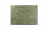 Placemat 43 x 30 cm Lederlook Groen Layer