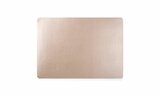 Placemat 43 x 30 cm Lederlook Rosé Goud Layer