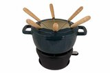 Fondueset Gietijzer 18cm Green Heron