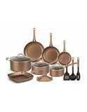 Complete uitzet set Goud & Zwart