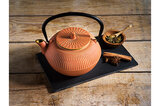 Theepot gietijzer terracotta 1,2 L Kinosaki